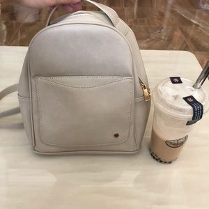 MIA&LUCA Small Beige Backpack